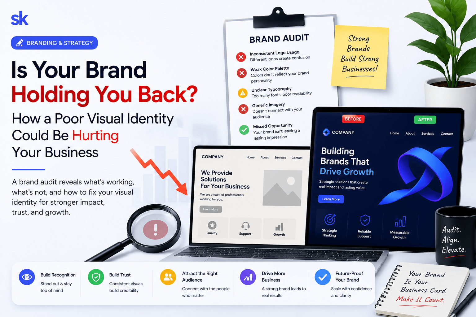 The Brand Audit: 7 Signs Your Visual Identity Is Hurting Your Business
